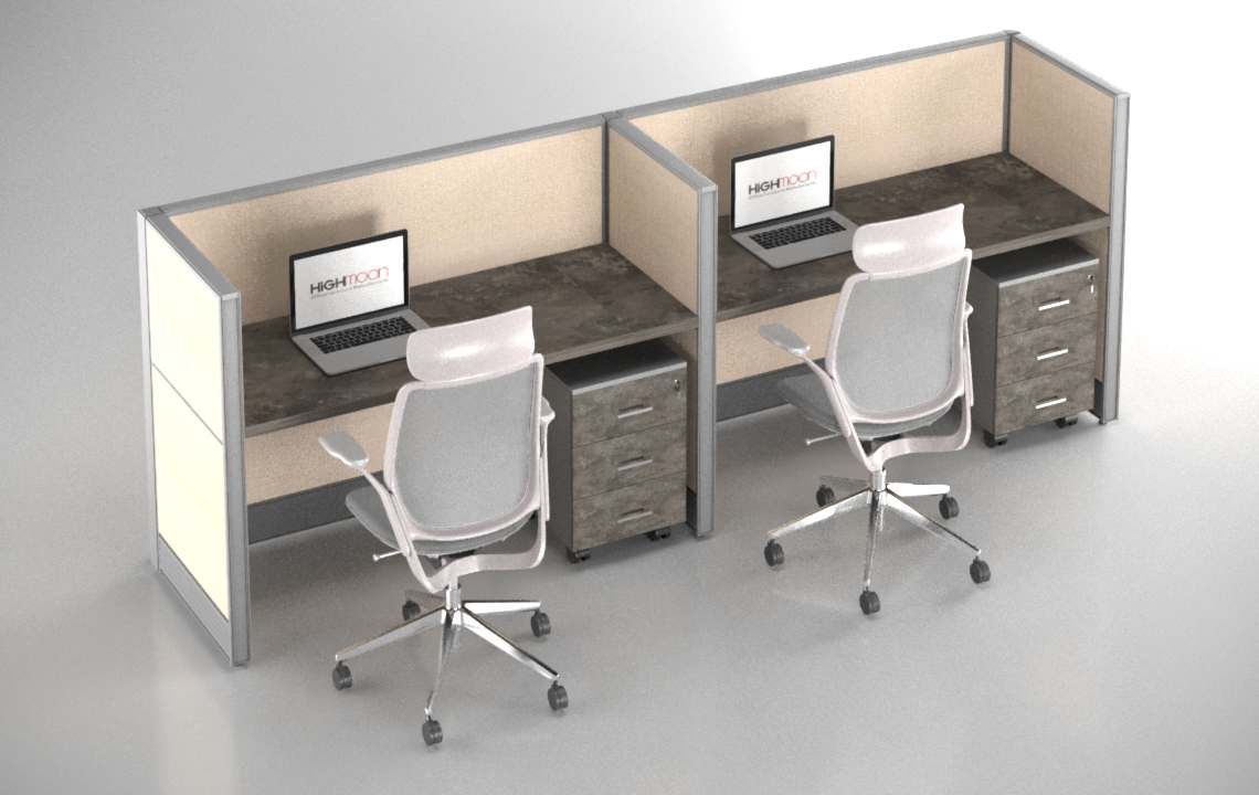 Aqua (A) 2 Cluster Acoustic Workstation