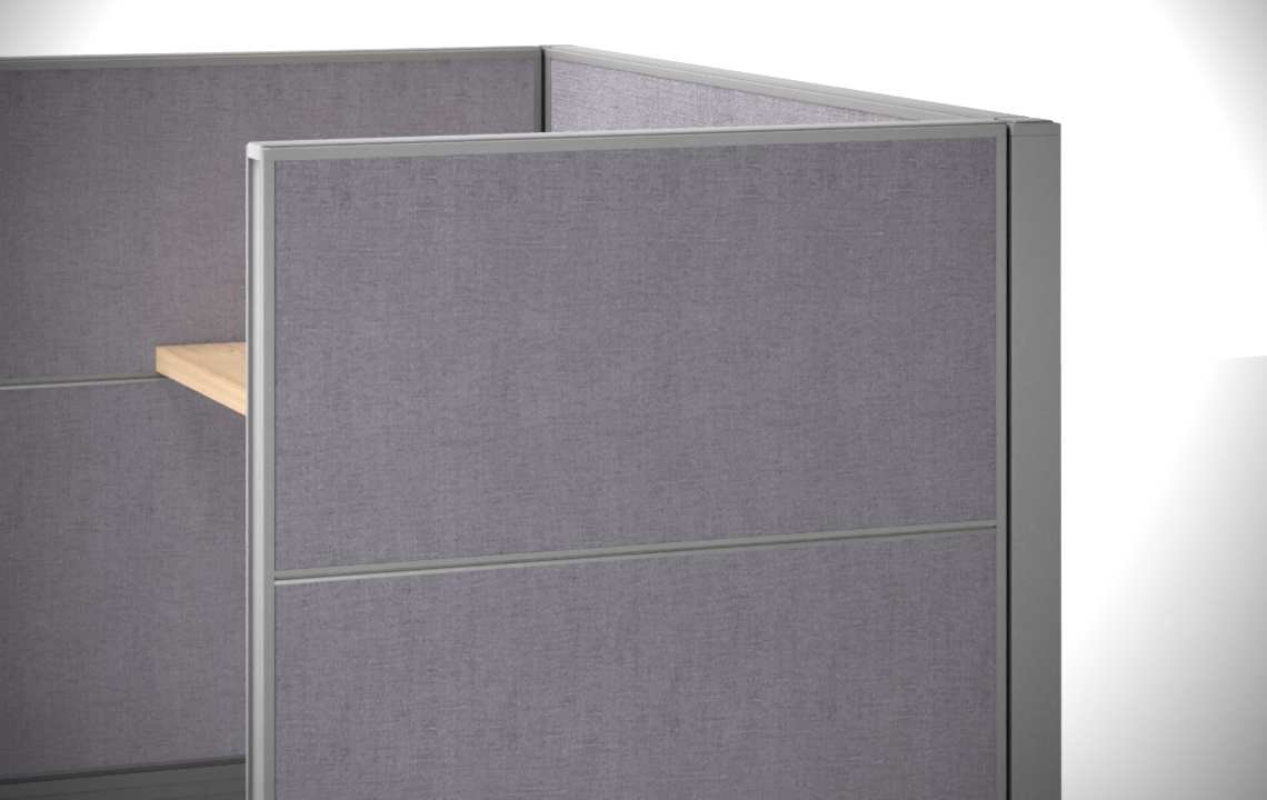 Aqua (B) Single Acoustic Workstation Aqua (B) Single Acoustic Workstation