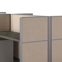 Aqua (A) 4 Cluster Acoustic Workstation