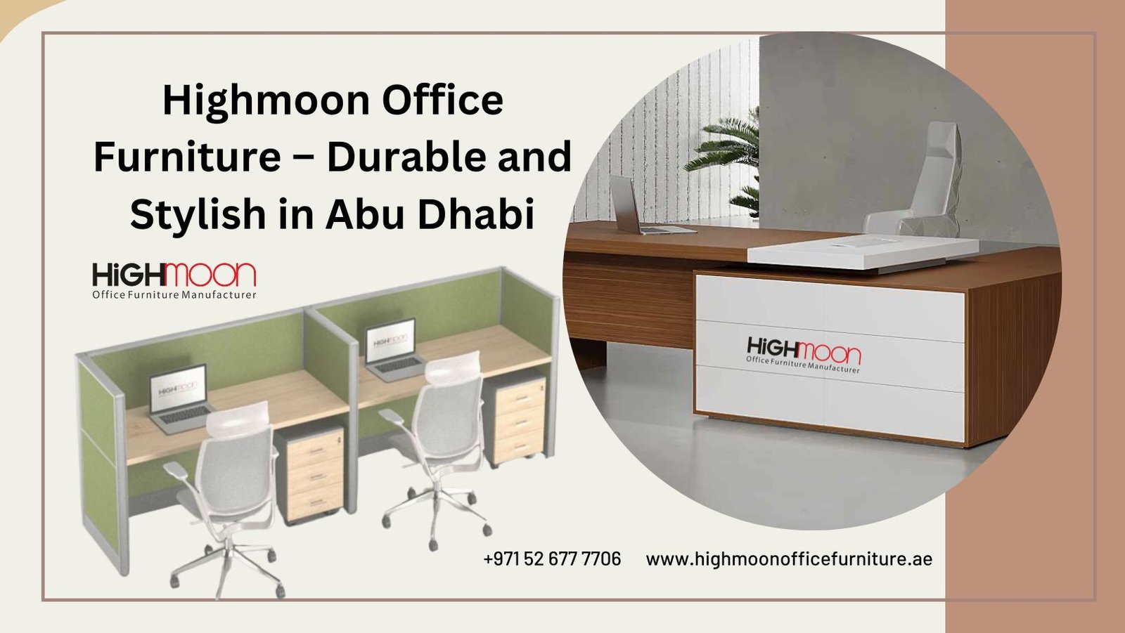 Durable and Stylish Office Furniture in Abu Dhabi