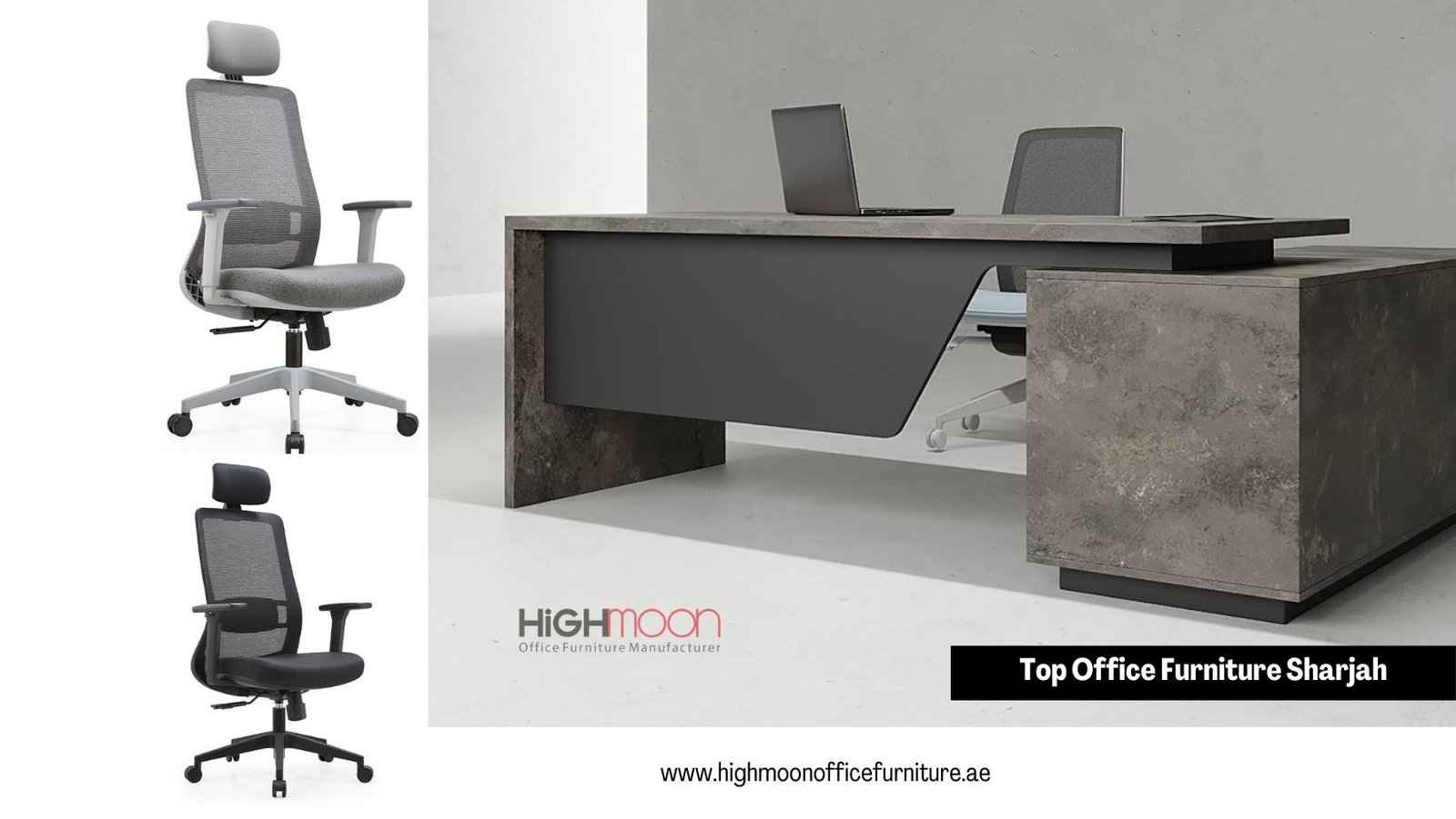 Stylish and functional office furniture in Ajman from Highmoon Office Furniture