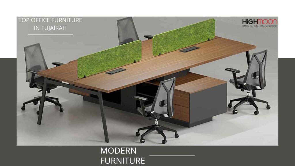 Top Office Furniture in Fujairah - Ergonomic Chairs, Executive Desks, and Modular Workstations