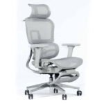 TVR 059 Ergonomic Chair with Footrest - Adjustable Comfort for Enhanced Support