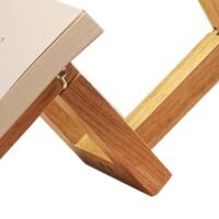 Wooden Stickman Table Lamp With Adjustable Frame