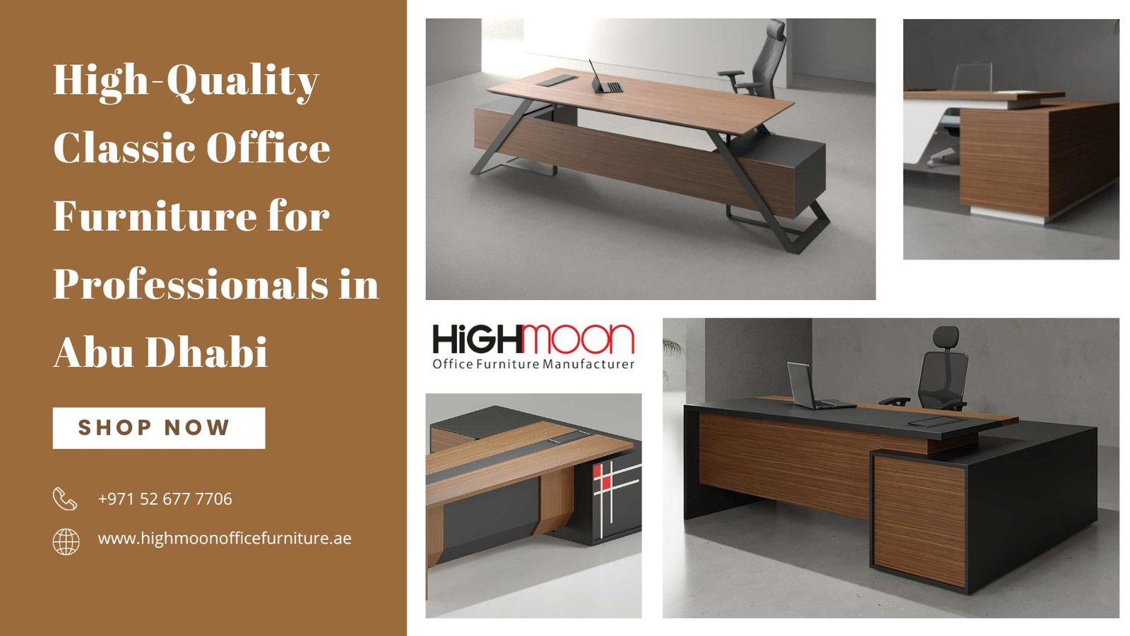 Classic Executive Desk in Abu Dhabi