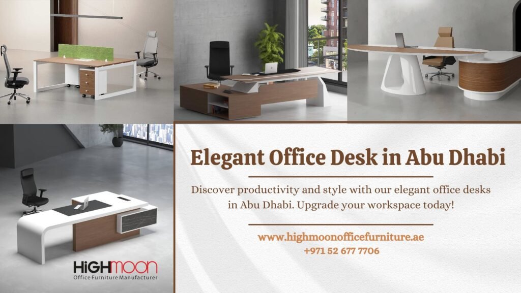 Elegant Executive Desk in Abu Dhabi