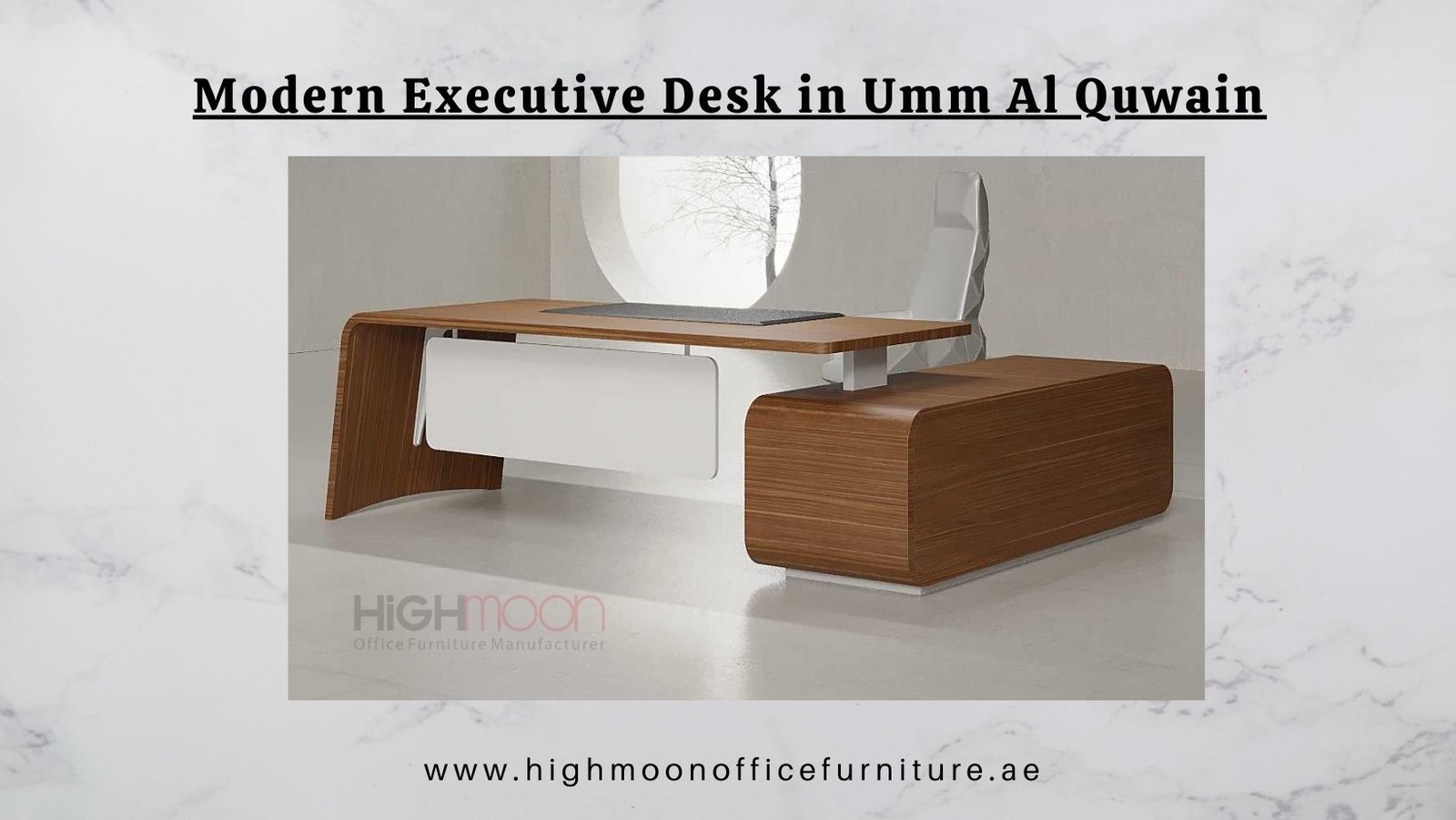 Modern Executive Desk in Umm Al Quwain Highmoon