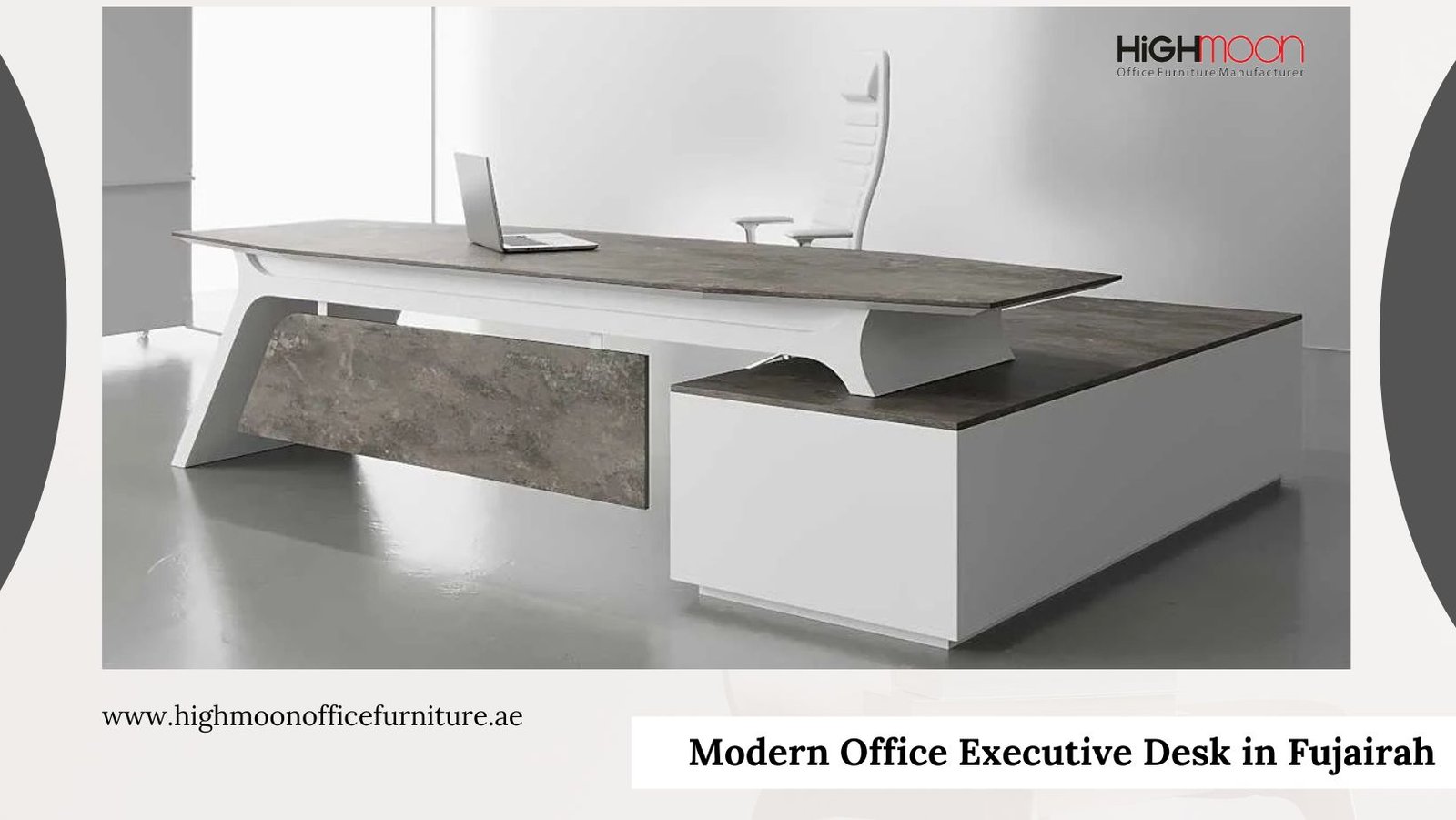 Modern Office Executive Desk in Fujairah