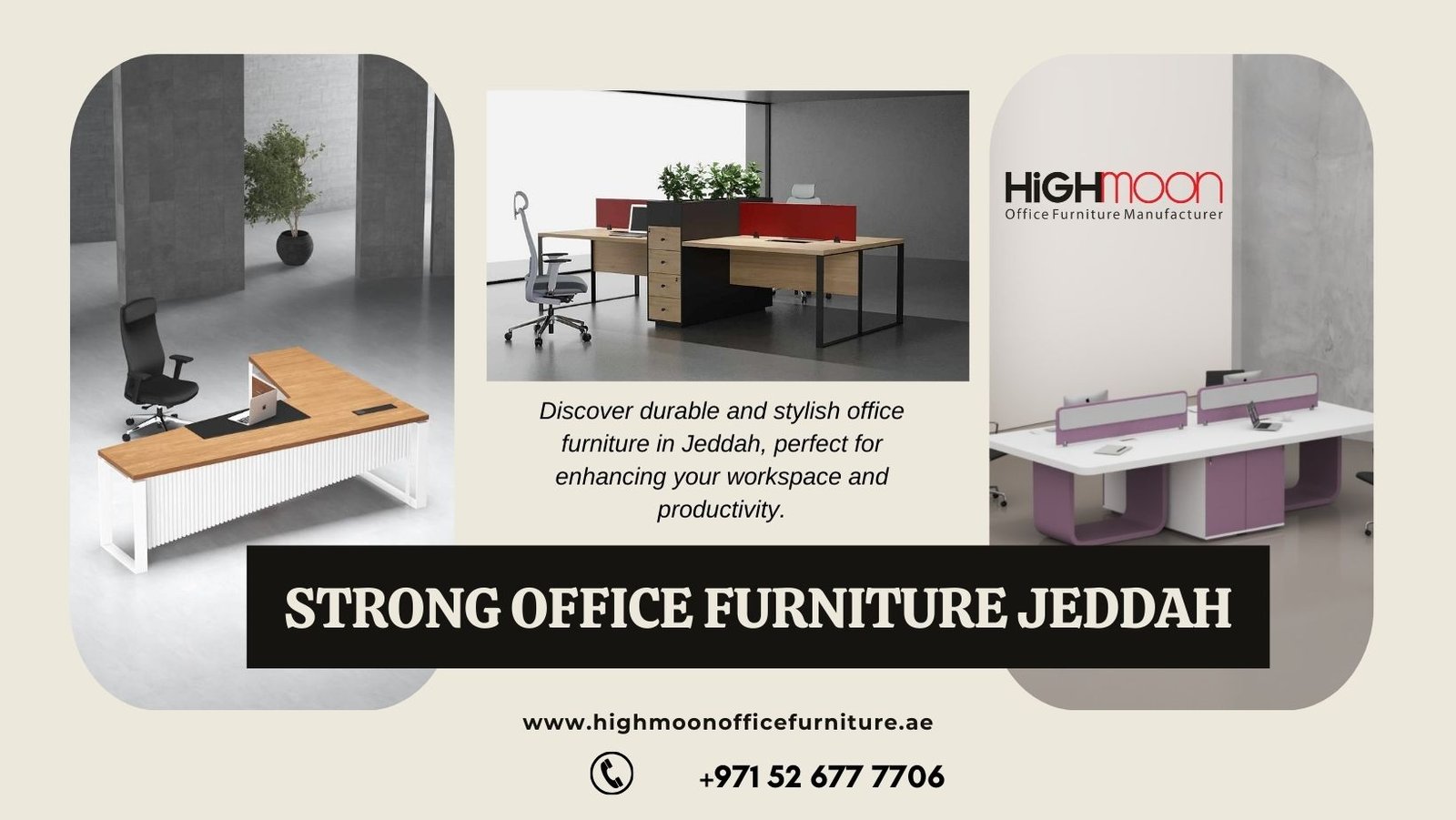 Strong Office Furniture Project in Jeddah