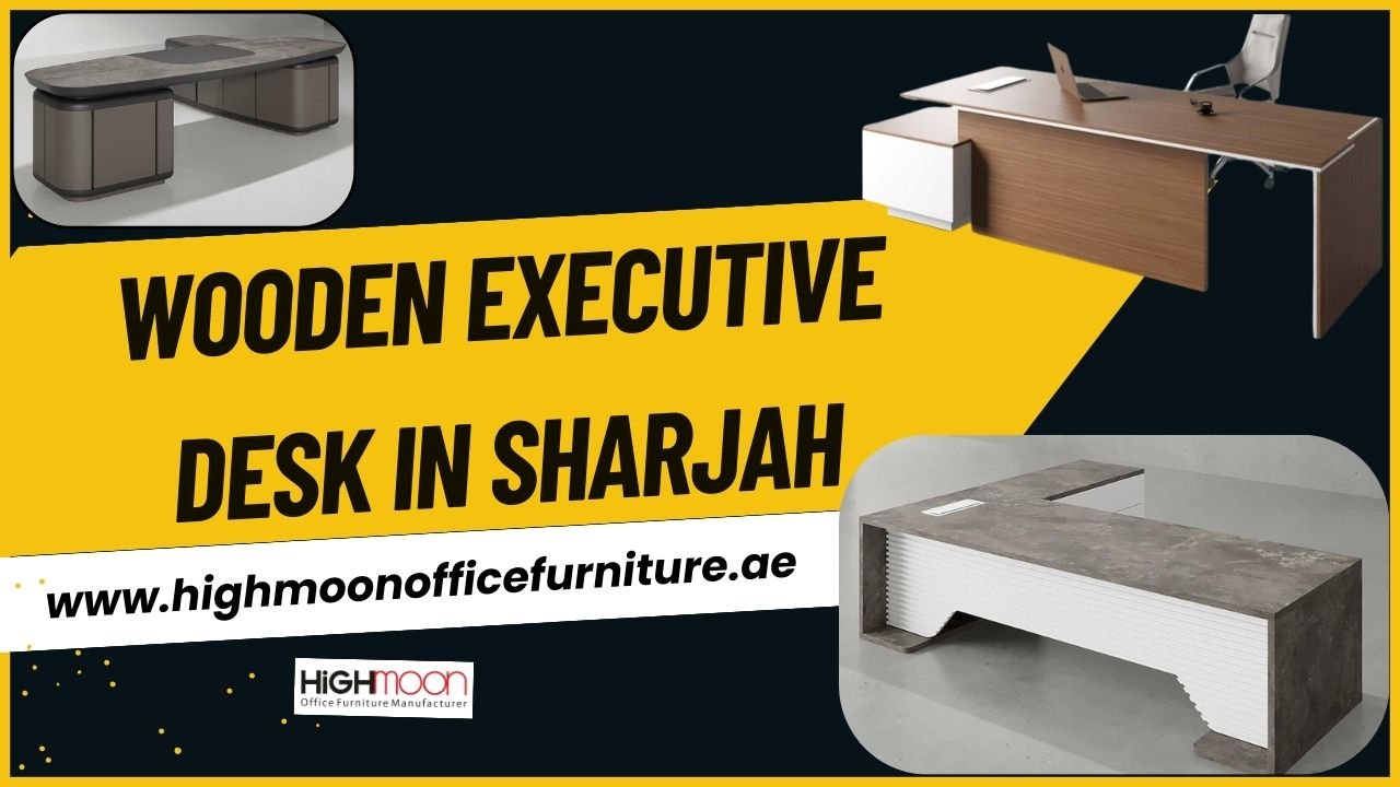 Wooden Executive Desk in Sharjah