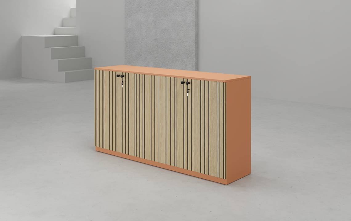 Cube Low Height 4 Door Cabinet Cube Low Height 4 Door Cabinet