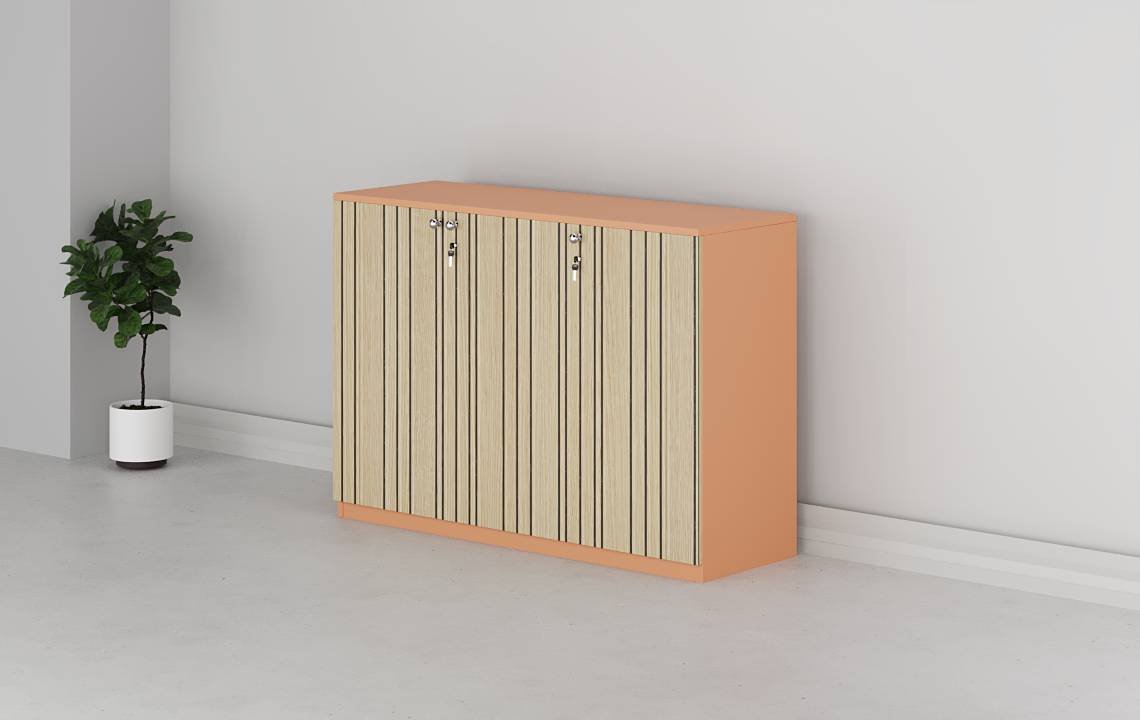 Cube Low Height 3 Door Planter Cabinet Cube Low Height 3 Door Planter Cabinet