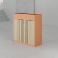 Cube Low Height Planter Cabinet Cube Low Height Planter Cabinet