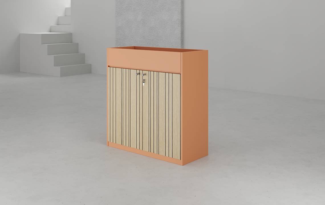 Cube Low Height Planter Cabinet Cube Low Height Planter Cabinet