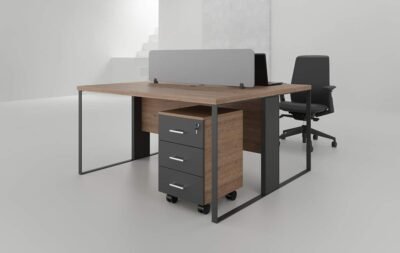This is Sync 2 Cluster Workstation.This table is crafted with environmentally friendly & Scratch-resistant Wood