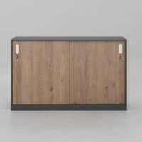 Sync Low Height Sliding Door Cabinet