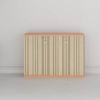 Cube Low Height 3 Door Planter Cabinet Cube Low Height 3 Door Planter Cabinet