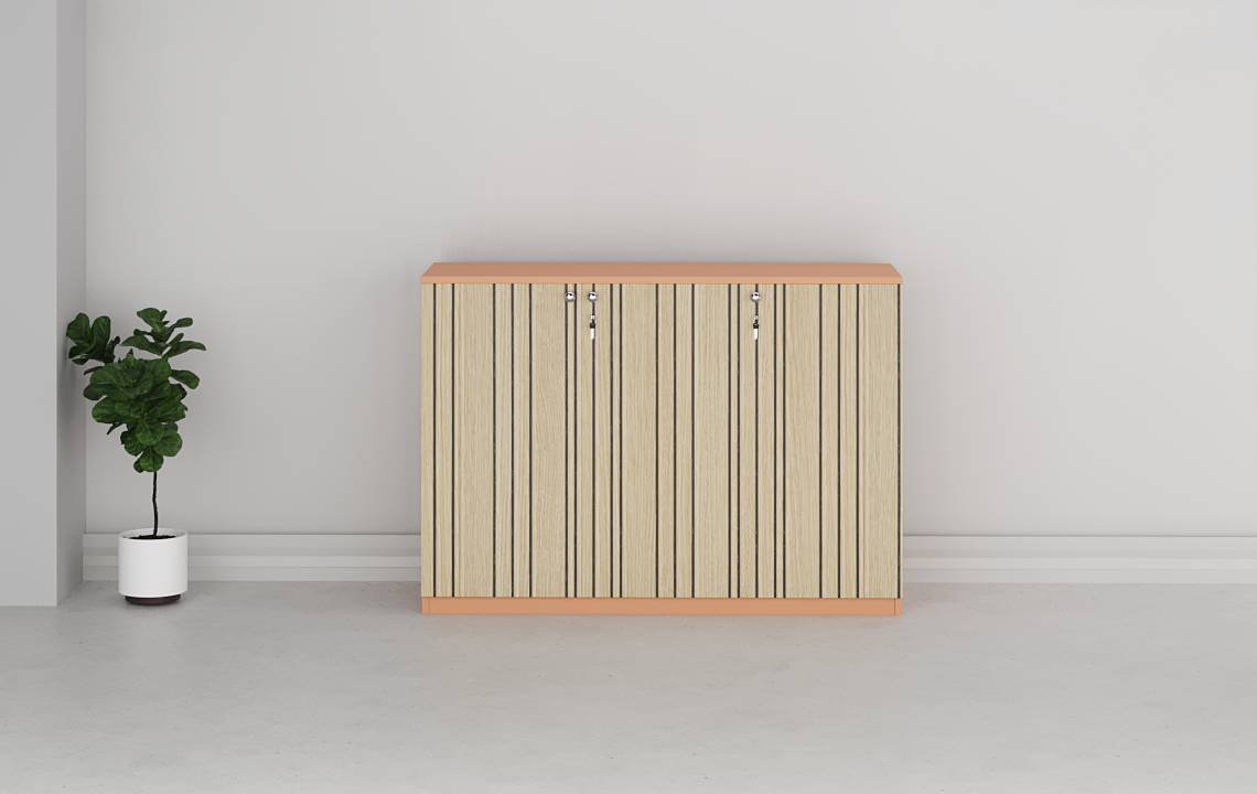 Cube Low Height 3 Door Planter Cabinet Cube Low Height 3 Door Planter Cabinet