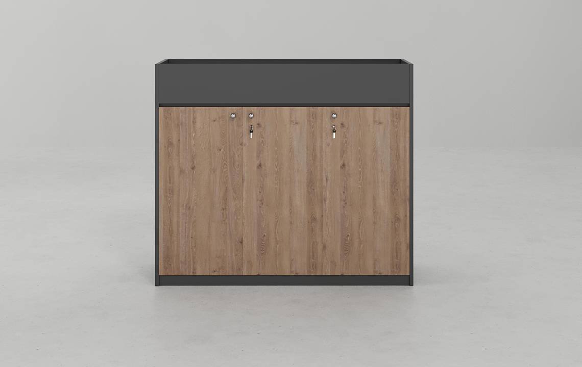 Sync Low Height 3 Door Planter Cabinet Sync Low Height 3 Door Planter Cabinet