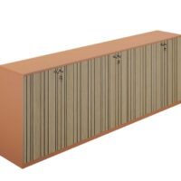 Cube Low Height 6 Door Cabinet