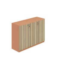 Cube Low Height 3 Door Planter Cabinet Cube Low Height 3 Door Planter Cabinet