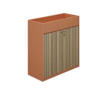 Cube Low Height Planter Cabinet Cube Low Height Planter Cabinet