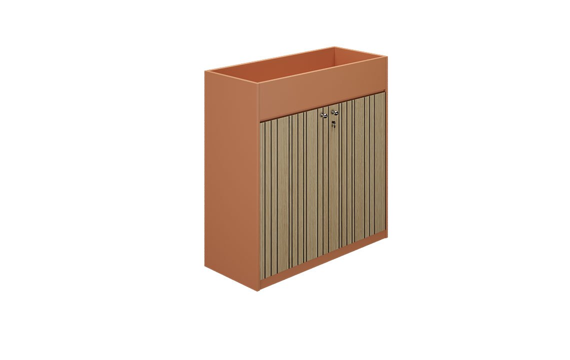 Cube Low Height Planter Cabinet Cube Low Height Planter Cabinet