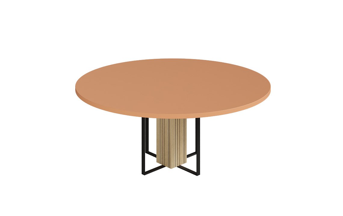 Cube Round Meeting Table
