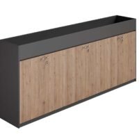 Sync Low Height 6 Door Planter Cabinet
