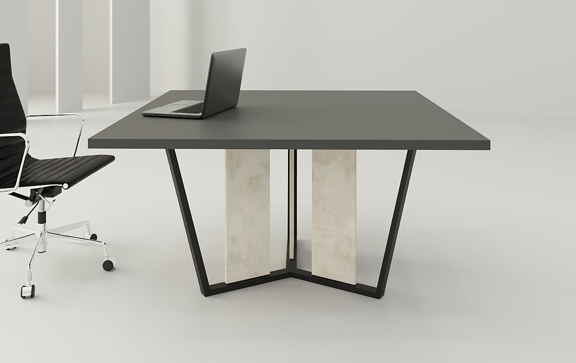 Jade Square Meeting Table Jade Square Meeting Table