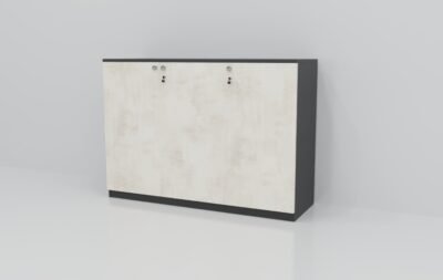 Jade Low Height 3 Door Cabinet