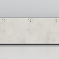 Jade Low Height 6 Door Cabinet