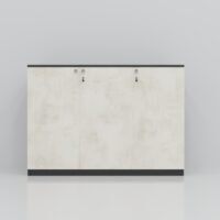 Jade Low Height 3 Door Cabinet