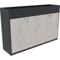 Jade Low Height 4 Door Planter Cabinet