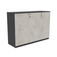 Jade Low Height 3 Door Cabinet