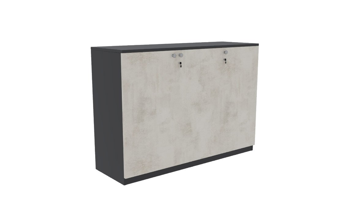 Jade Low Height 3 Door Cabinet