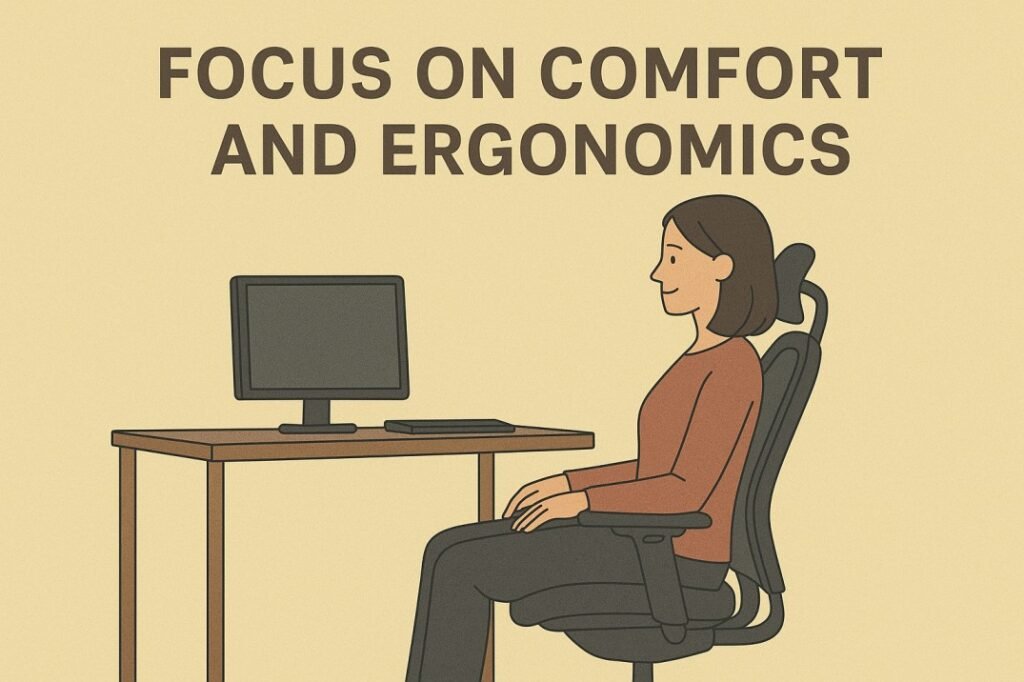 Focus on Comfort and Ergonomics