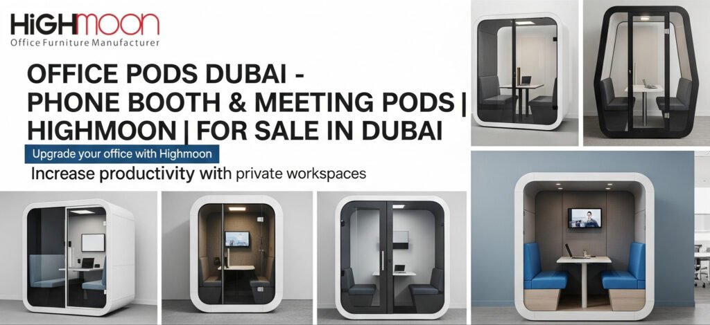 Acoustic Office Furniture Dubai: Buy Custom Acoustic Pods, Panels