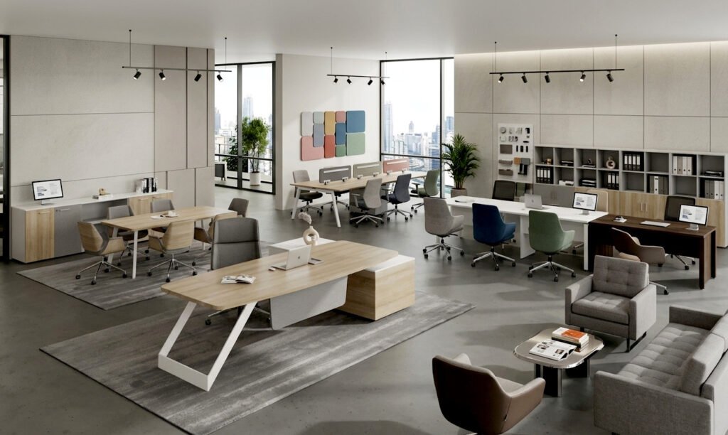 Best office furniture stores in UAE featuring modern workspace furniture in Dubai from Highmoon Office Furniture